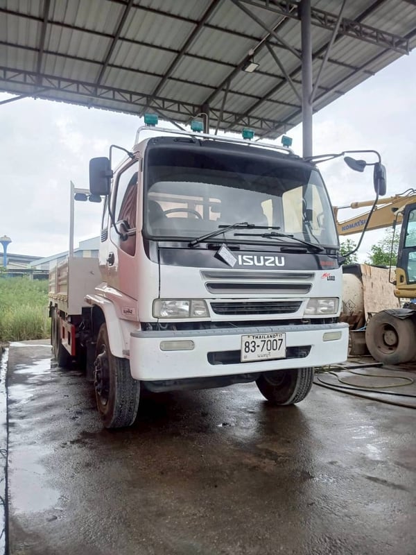 รถ 10 ล้อ 2 เพลา ISUZU FVZ 200 แรง ปี 49 กระบะเว้นเครน 4.5 เมตร พร้อมใช้งาน! รถ 10 ล้อ 2 เพลา ISUZU FVZ 200 แรง ปี 49 กระบะเว้นเครน 4.5 เมตร พร้อมใช้งาน!