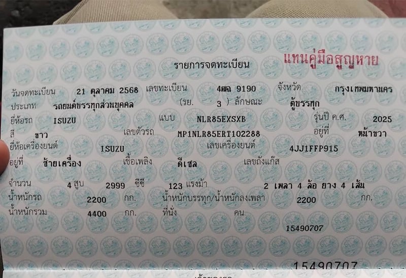 อีซูซNLR130ปี68ตู้แห้งพร้อมใช้เกียร์ออโต้ อีซูซNLR130ปี68ตู้แห้งพร้อมใช้เกียร์ออโต้
