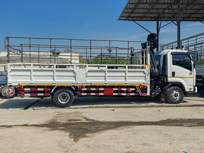♨️♨️____เครนHiab หกล้อ ISUZU FRR 210 แรง ปี 64 