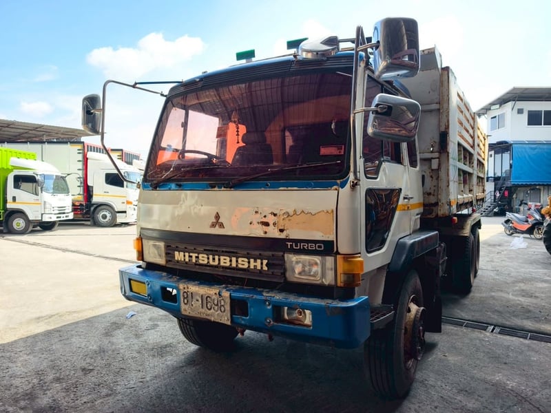 🚛💪 ขายรถ 10 ล้อดั้มพ์ MITSUBISHI 220 แรงม้า ปี 42