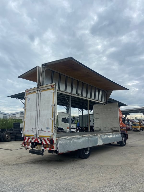 หกล้อตู้ปีกนกระบบไฮโดรริคไฟฟ้าสะดวกการใช้งาน หกล้อตู้ปีกนกระบบไฮโดรริคไฟฟ้าสะดวกการใช้งาน