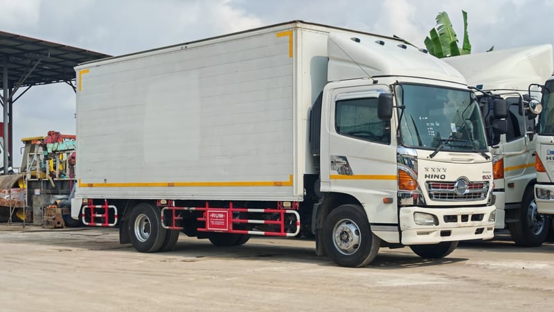 🚚 [ขาย] 6 ล้อตู้แห้ง HINO FC9J 175 แรง ปี 62 สภาพนางฟ้า พร้อมใช้งาน! 💨