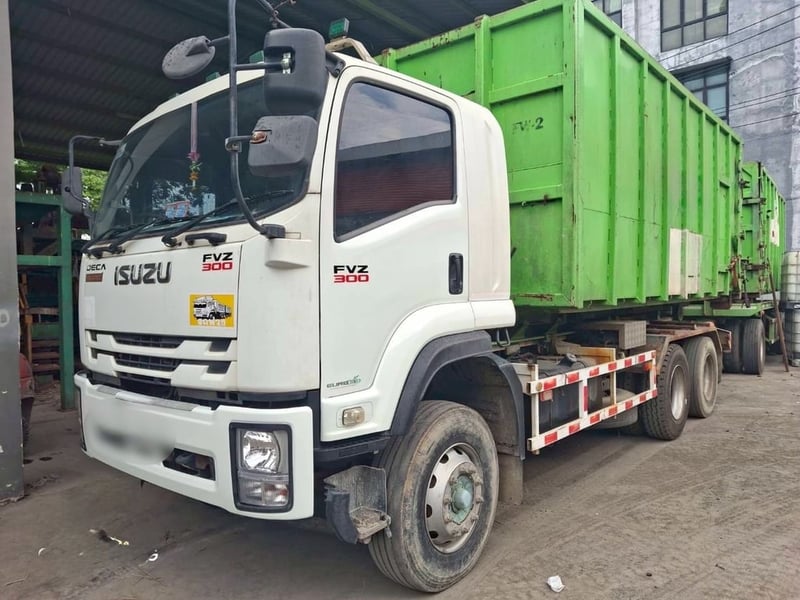  ISUZU FVZ 300 แรง ปี 61 ระบบ ROLLOFF 🔥