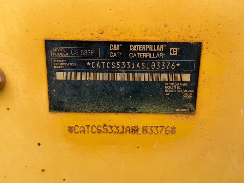 🚜 รถบด CAT CS533E 2 เพลา 2 เปลือก 🚜 รถบด CAT CS533E 2 เพลา 2 เปลือก