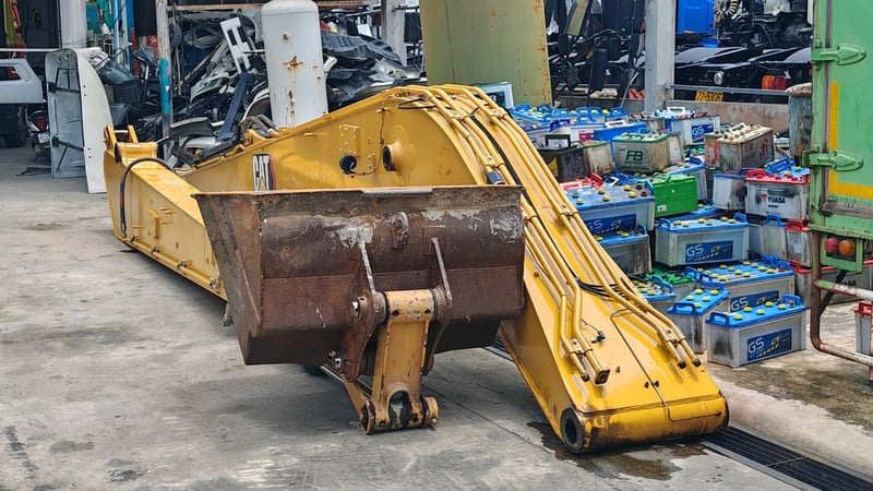 ชุดแขนยาว CAT 320D สภาพ 90 % แถมถ่วงน้ำหนักท้าย ชุดแขนยาว CAT 320D สภาพ 90 % แถมถ่วงน้ำหนักท้าย