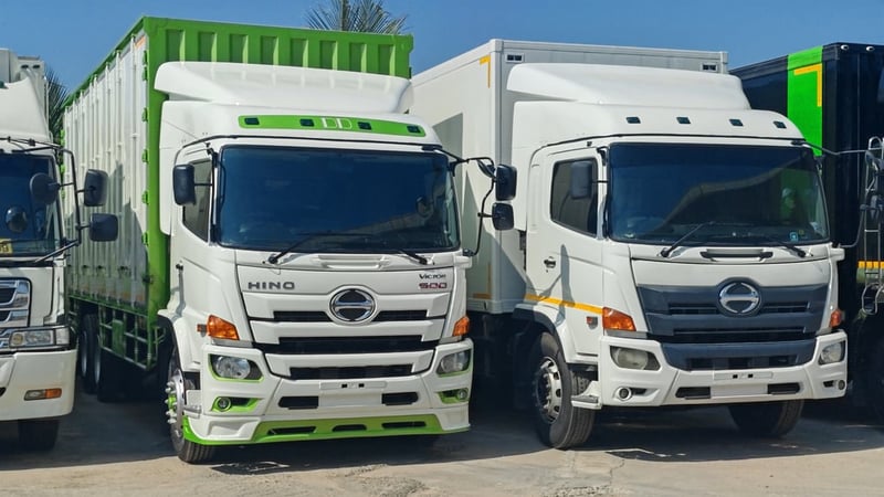 10 ล้อตู้แห้ง HINO VICTOR 260 แรง ปี 60 สภาพนางฟ้า ตู้ใหญ่ ยางใหม่ครบชุด! 💨