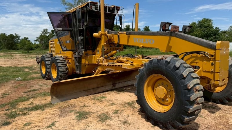 🚜 ขายรถเกรด VOLVO G970 มีเล่มทะเบียน มีริปเปอร์ท้าย