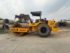 รถบดSAKAI sv500TF2เปลือก2เพลาพร้อมใช้ 