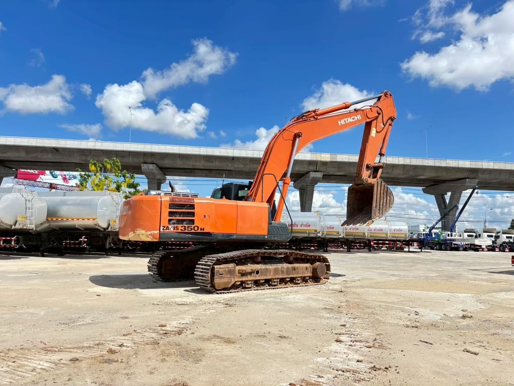 💥 แบคโฮ HITACHI ZX350H-5G (มีเล่มทะเบียน!) 💥 แบคโฮ HITACHI ZX350H-5G (มีเล่มทะเบียน!)