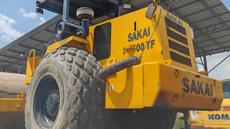 รถบด SAKAI SV 500TF 2เปลือก 2 เพลาพร้อมใช้ 