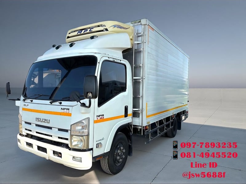 📍 ด่วน! ISUZU NPR 150 แรง ปี 55 (ตู้เย็นพร้อมทำเงิน!)