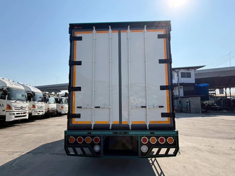 🌟 6 ล้อตู้แห้ง HINO FC9J 210 แรง ปี 64 สภาพ 5 ดาว!