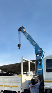 ♨️10 ล้อ 2 เพลา ติดเครน 5.5 ตัน ISUZU FVZ 200 แรง