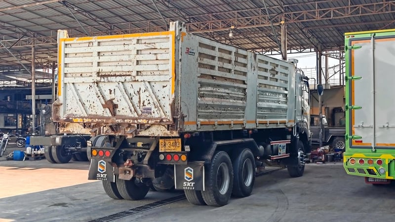 10 ล้อ 2 เพลา ดั้มพ์ ISUZU FXZ 360 ปี65 