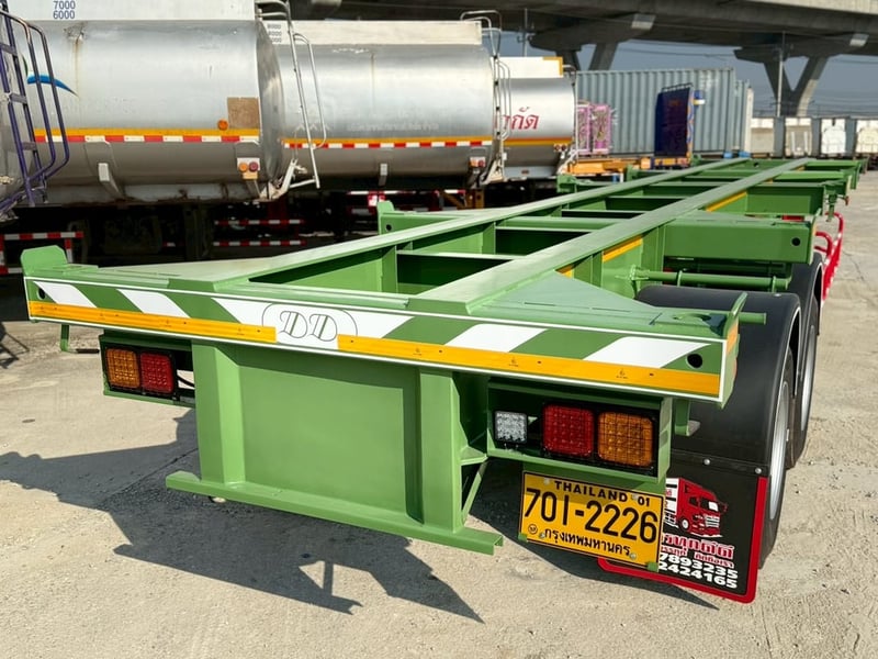 หางก้าง2เพลาเก็บงานยางใหม่กะทะเรเดียล