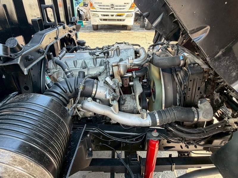 🌟 6 ล้อตู้แห้ง HINO FC9J 210 แรง ปี 64 สภาพ 5 ดาว!