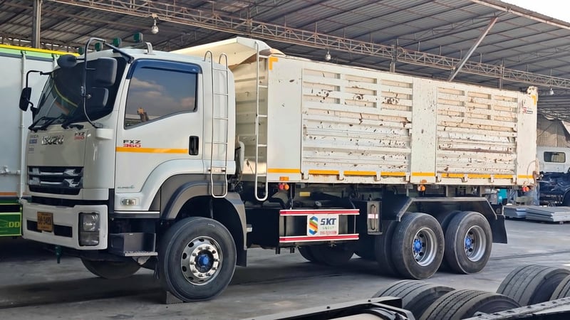 10 ล้อ 2 เพลา ดั้มพ์ ISUZU FXZ 360 ปี65 