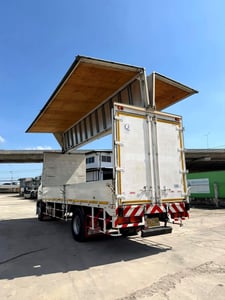 หกล้อตู้ปีกนก HINO VICTOR 240 แรงม้า ปี59 