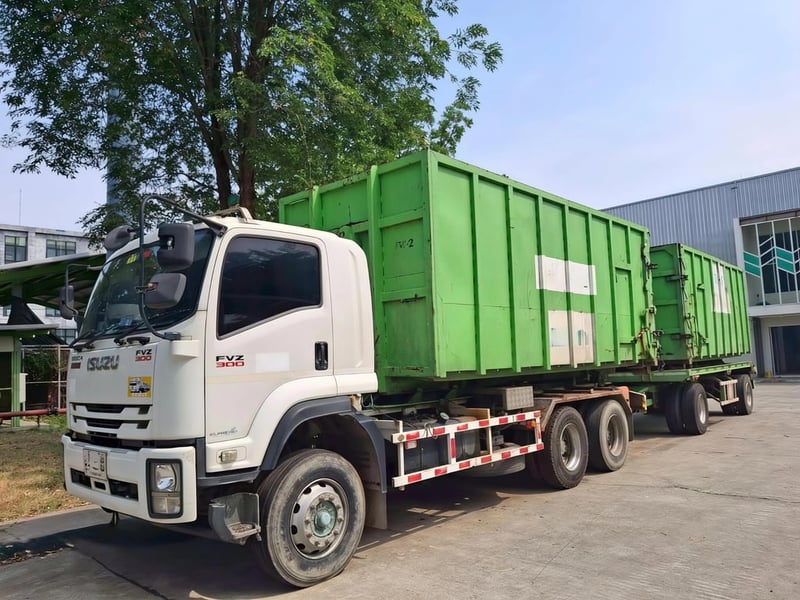  ISUZU FVZ 300 แรง ปี 61 ระบบ ROLLOFF 🔥