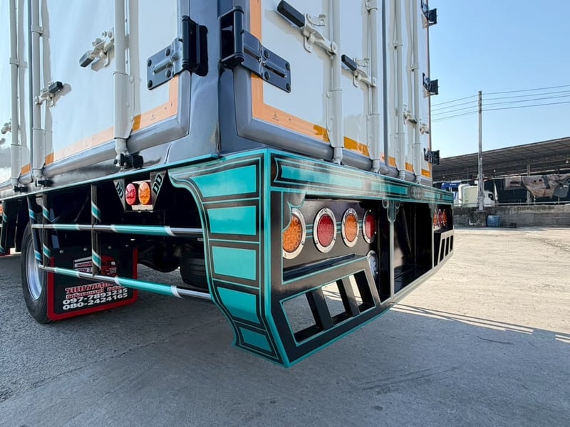 🌟 6 ล้อตู้แห้ง HINO FC9J 210 แรง ปี 64 สภาพ 5 ดาว!