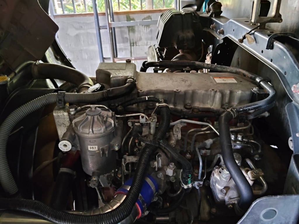 HINO FC 175แรงม้า รถบรรทุก 6ล้อ กระบะคอกสูง ปี2016 เลขไมล์น้อยกว่า 500,000 กม.