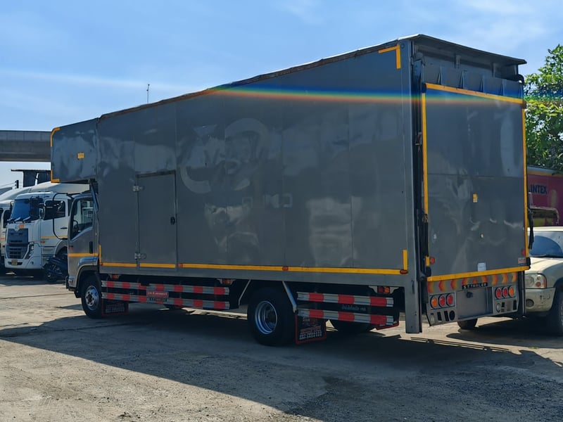 รถขนมอเตอร์ไซค์ ISUZU FRR 210 ปี 65