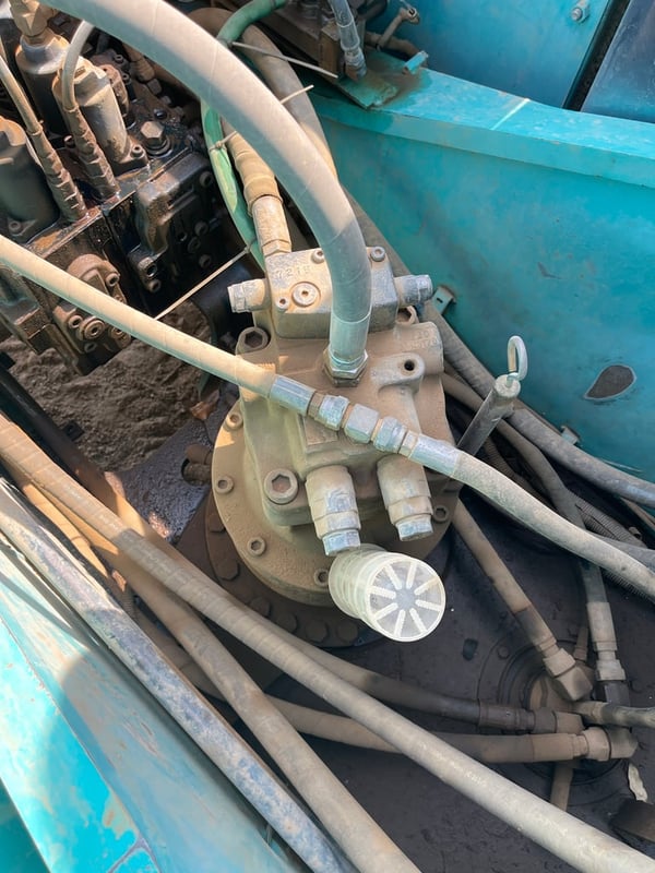 แมคโครkobelco200-8 สภาพพร้อมใช้งานเครื่องดีปั้มดีเอวแน่นแอร์เย็น