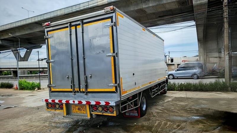 หกล้อตู้เย็นฮีโน่FC9J175แรงม้าปี60 ขายตามสภาพราคาเบาเบา 750,000