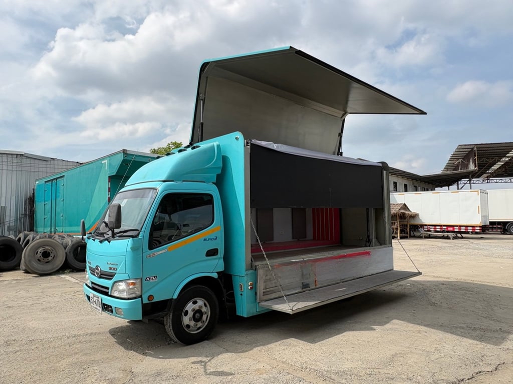 หกล้อโมบาย โฆษณาสินค้า HINO 150 แรงม้า ปี60 หกล้อโมบาย โฆษณาสินค้า HINO 150 แรงม้า ปี60