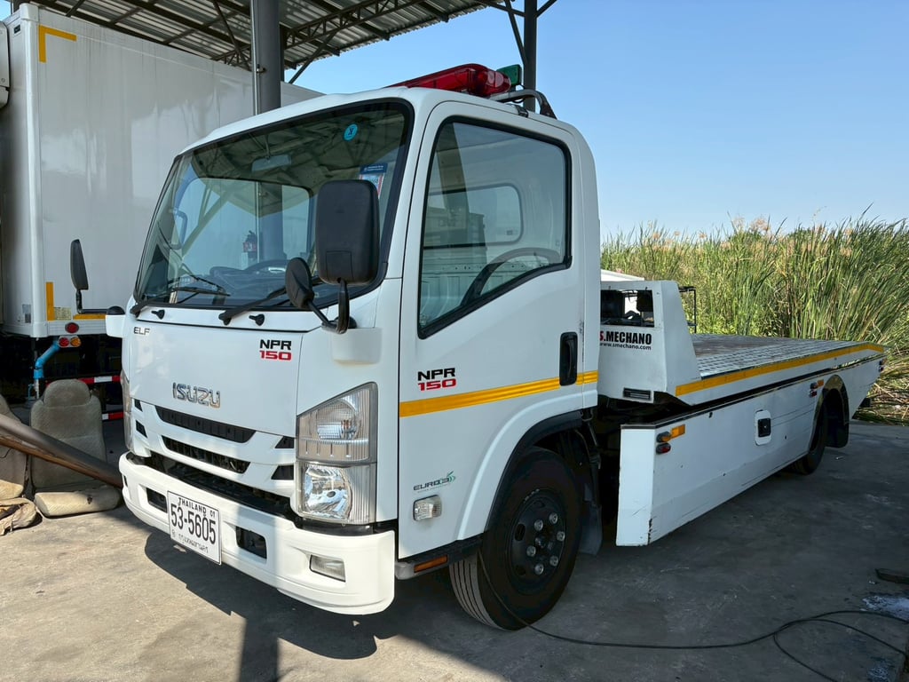 รถสไลด์ทำเงิน ISUZU NPR 150 แรงม้า ปี 63 คืนทุนไว!!! 