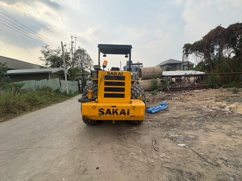 รถบดSAKAI sv500TF2เปลือก2เพลาพร้อมใช้ 