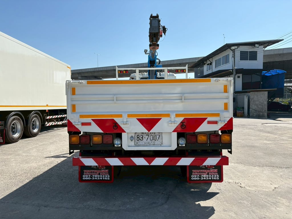 ♨️10 ล้อ 2 เพลา ติดเครน 5.5 ตัน ISUZU FVZ 200 แรง ♨️10 ล้อ 2 เพลา ติดเครน 5.5 ตัน ISUZU FVZ 200 แรง