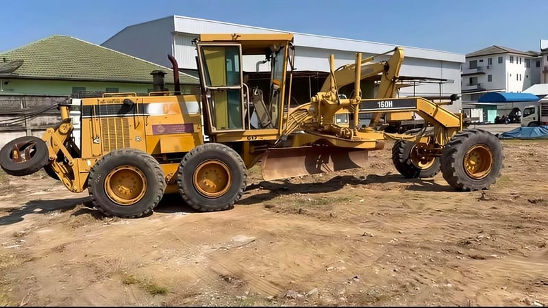 🚜 ขายด่วน! CAT 160H เกรดเดอร์สุดแกร่ง มีเล่มทะเบียน