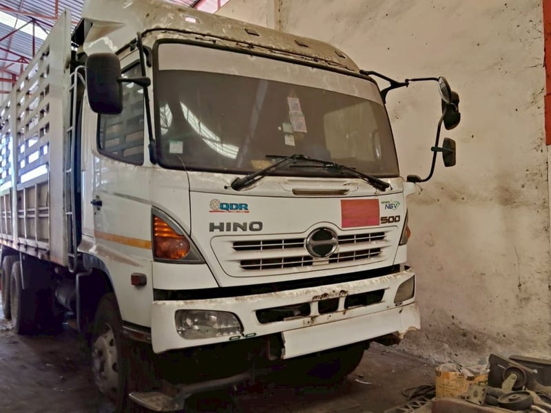 ฮีโน่360CNGแม่ลูกไม่ดั้มคอกสูงล่อง