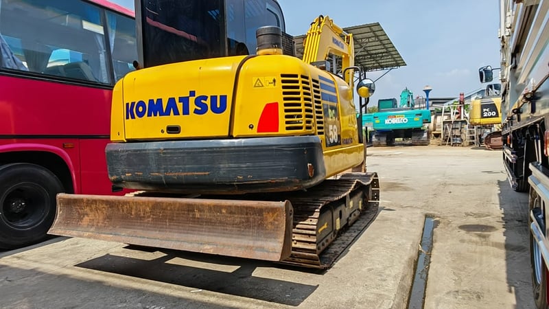 Komatsu PC 58-8 ปี 2018 สภาพพร้อมลุย! งานที่แคบพร้อมลุย
