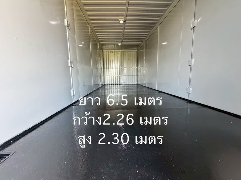 🌟 6 ล้อตู้แห้ง HINO FC9J 210 แรง ปี 64 สภาพ 5 ดาว!