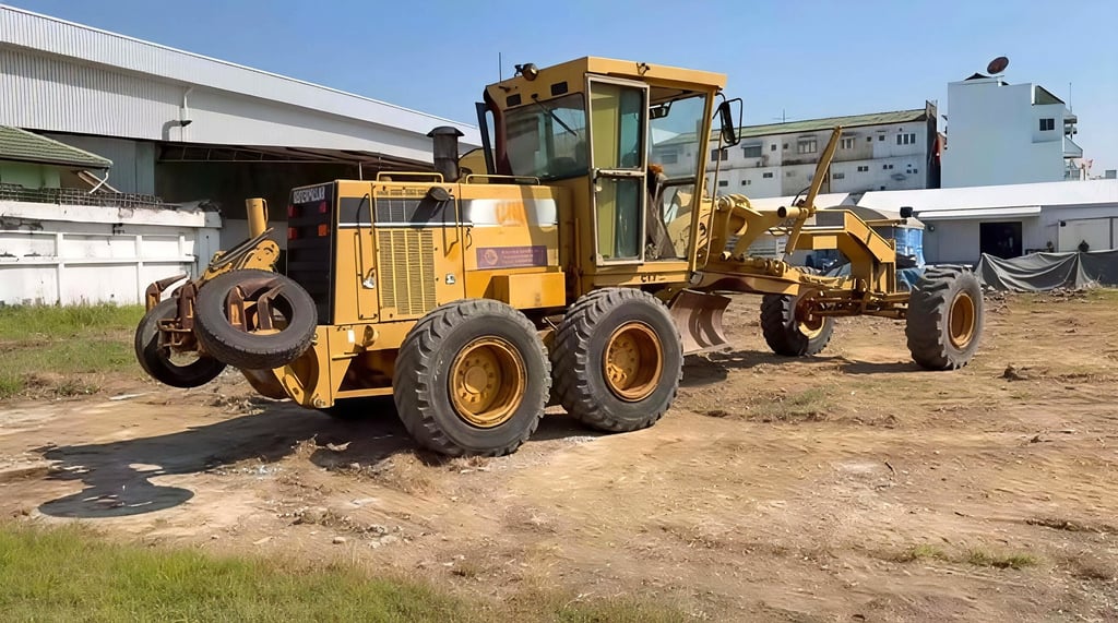 🚜 ขายด่วน! CAT 160H เกรดเดอร์สุดแกร่ง มีเล่มทะเบียน 🚜 ขายด่วน! CAT 160H เกรดเดอร์สุดแกร่ง มีเล่มทะเบียน