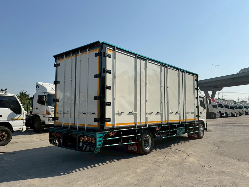 🌟 6 ล้อตู้แห้ง HINO FC9J 210 แรง ปี 64 สภาพ 5 ดาว! 🌟 6 ล้อตู้แห้ง HINO FC9J 210 แรง ปี 64 สภาพ 5 ดาว!