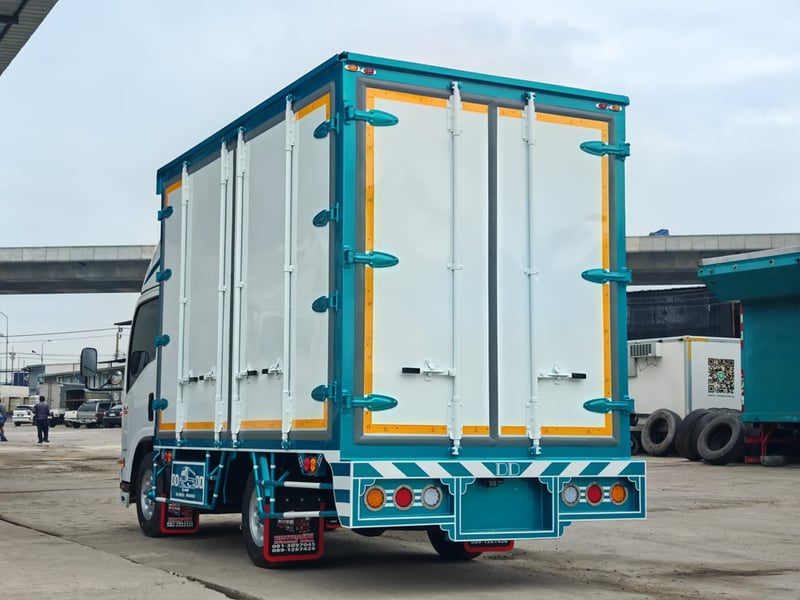 🚚 4 ล้อตู้แห้ง ISUZU NLR 130 แรง ปี 65 (ไม่ติดเวลา!) 🚚 4 ล้อตู้แห้ง ISUZU NLR 130 แรง ปี 65 (ไม่ติดเวลา!)