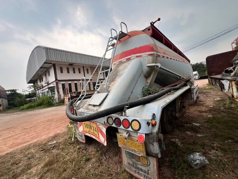 หางลากผงปูนทรงกล้้วยหอมตามสภาพ