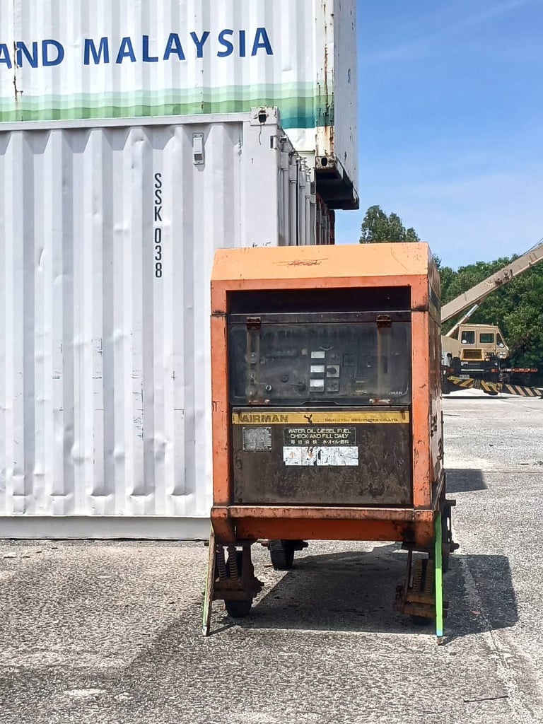 เครื่องปั่นไฟAirman รุ่น SDG25S  กำลังไฟฟ้า ให้กำลังไฟฟ้าหลัก 25 kVA 
