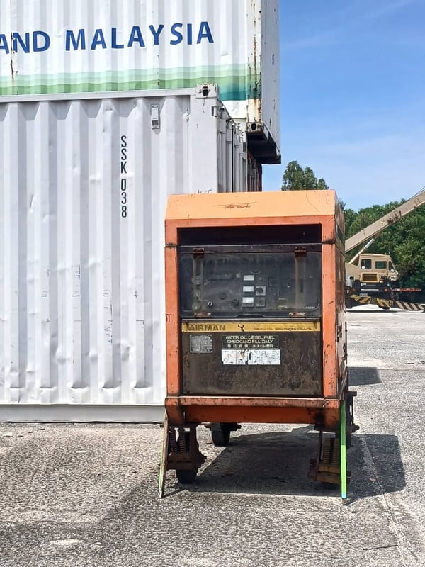 เครื่องปั่นไฟAirman รุ่น SDG25S กำลังไฟฟ้า ให้กำลังไฟฟ้าหลัก 25 kVA เครื่องปั่นไฟAirman รุ่น SDG25S กำลังไฟฟ้า ให้กำลังไฟฟ้าหลัก 25 kVA