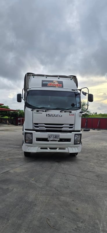 สิบล้อแปลงอีซูซุ240แรงปี65กะบะคอกสูง ลงเล่มพร้อม