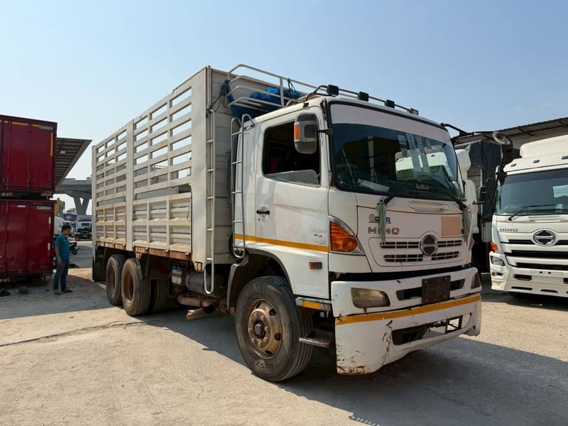 ขายรถ 10 ล้อพ่วง แม่+ลูก HINO FM1A 344 ปี 56 ขายรถ 10 ล้อพ่วง แม่+ลูก HINO FM1A 344 ปี 56