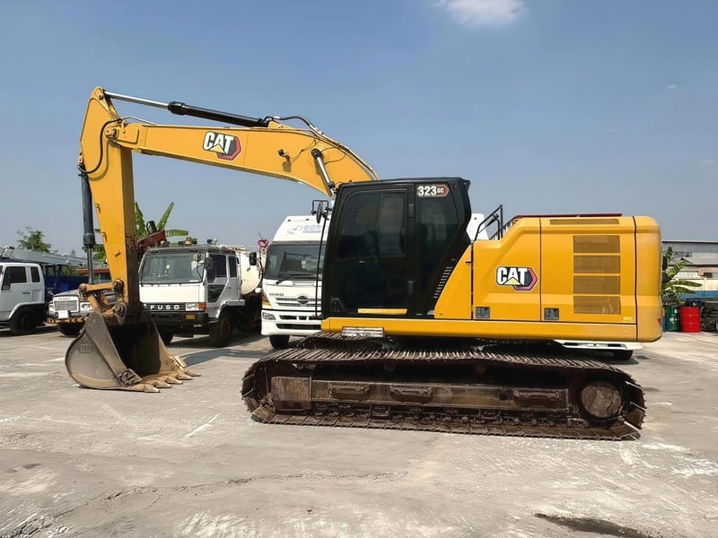 🚧 แบ็คโฮ CAT 323GC ปี2020 พร้อมใช้งาน