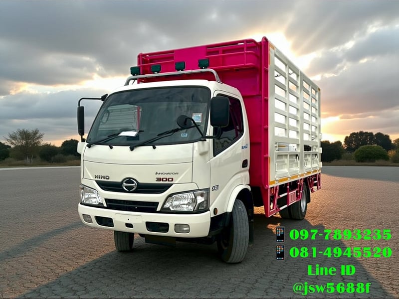 💖 หล่อคอก HINO XZU650R 150 แรง ปี 66 💖