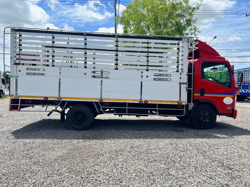 ISUZU NPR 150แรงม้า รถบรรทุก 6ล้อ กระบะคอกสูง ปี2019 ISUZU NPR 150แรงม้า รถบรรทุก 6ล้อ กระบะคอกสูง ปี2019