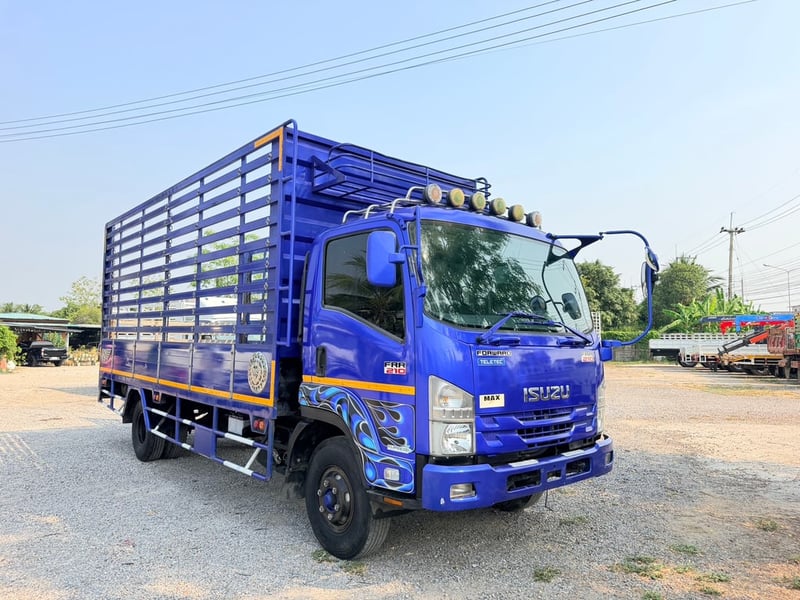 ISUZU FRR 210แรงม้า รถบรรทุก 6ล้อ กระบะคอกสูง ปี2022 ISUZU FRR 210แรงม้า รถบรรทุก 6ล้อ กระบะคอกสูง ปี2022