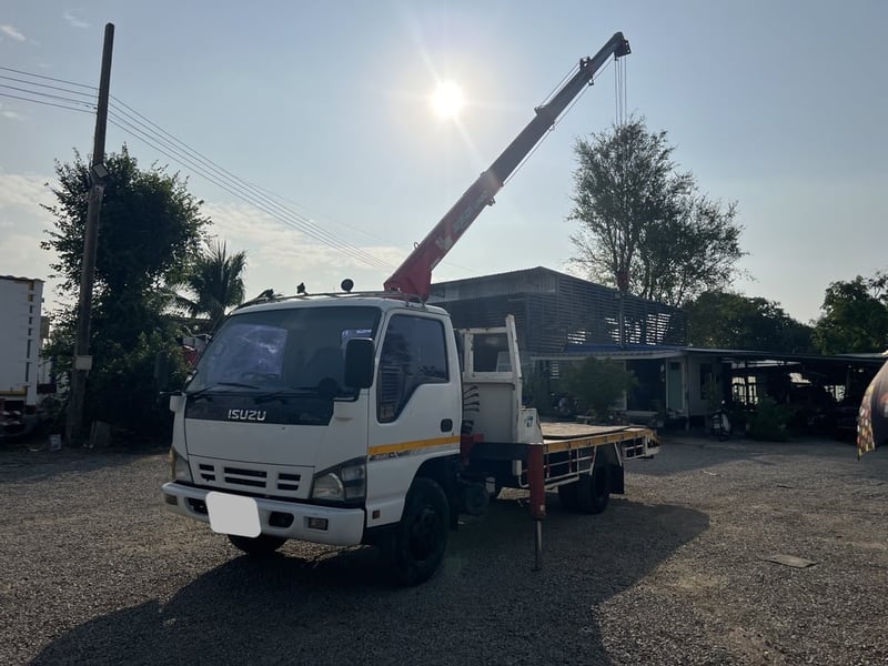 เครนท้ายลาด ISUZU NPR 130 ปี49