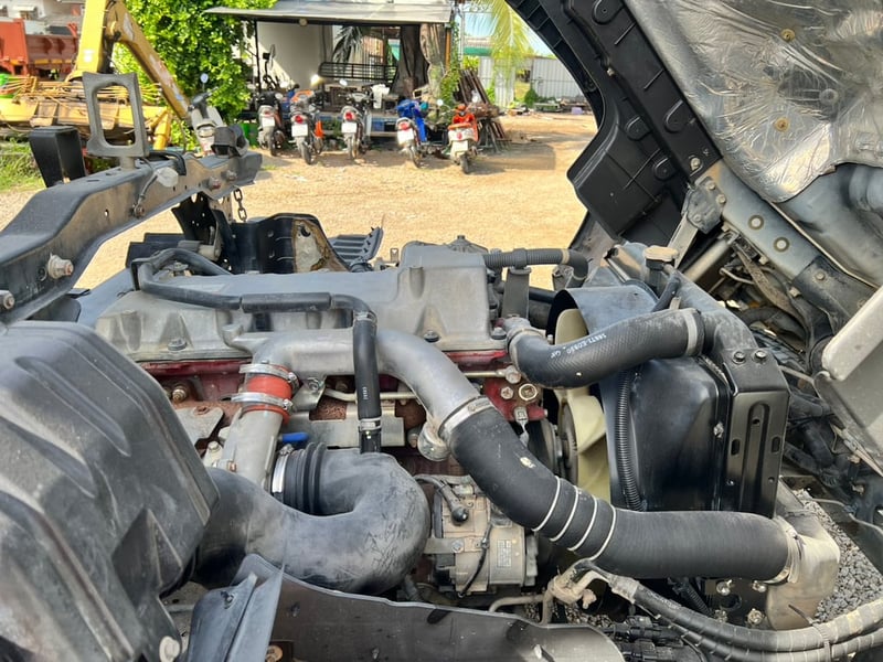 HINO FC 150แรงม้า รถบรรทุก 6ล้อ ดั้มพ์ ปี2015